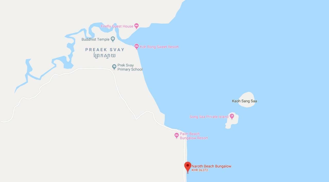 Naroth Beach Bungalow Prek Svay Village 外观 照片